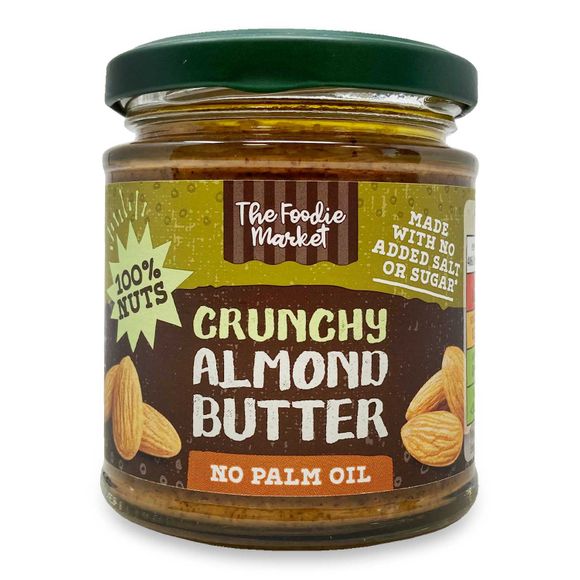 Crunchy Almond Butter 170g Foodie Market